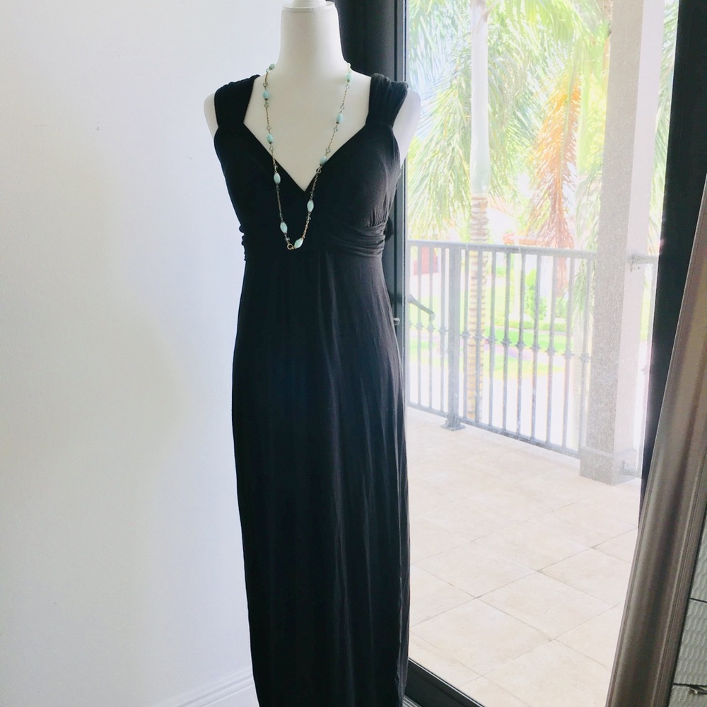 Lavish by Heidi Klum Black Maternity Dress